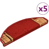 vidaXL Stufenmatte 65 x 21 cm Rot