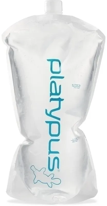 Platypus Platy Bottle 2 Liter Schraubverschluss transparent 