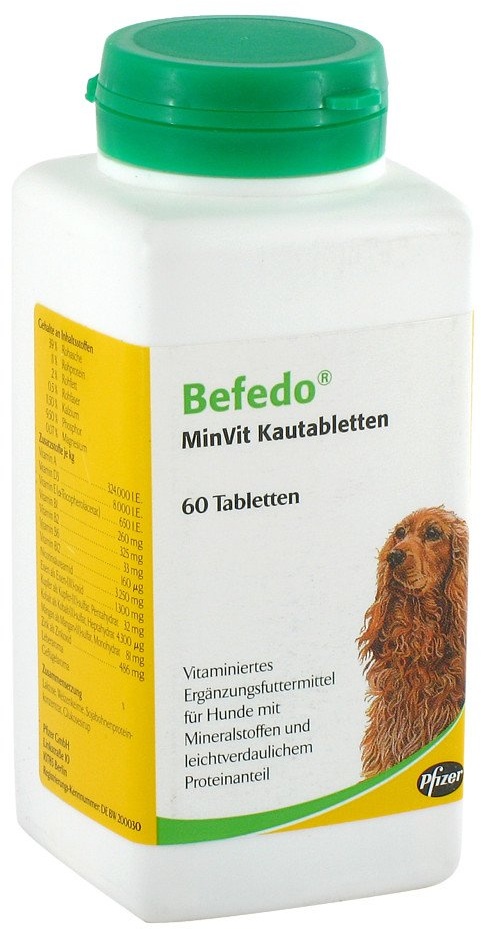 Befedo Minvit für Hunde Kautabletten