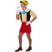 Rubie's Offizielles Disney-Kostüm Pinocchio, Erwachsene, Standardgröße