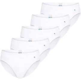 SCHIESSER Slip Long Life Cotton weiß XL 5er Pack