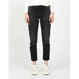 Gang Boyfriend-Jeans "GANG Jeans Boyfriend 94NICA WORKER", Damen, Gr. 29, Einheitsgröße, schwarz denim, Denim/Jeans, 98% Baumwolle, 2% Elasthan, Jeans
