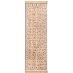 Orientteppich MORGENLAND "Orientteppich - Anaa - läufer", beige, B:100cm H:8mm L:200cm, Acryl, Teppiche