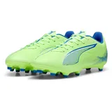 Puma Ultra 5 Play FG/AG Soccer Shoe, Fizzy apple/puma White-Bluemazing, 42 EU