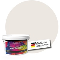 WALLCOVER Colors Wandfarbe Beige Grau 2.5 L für Innen Wandfarbe Skandinavisch Hellbeige Creme Sandbeige Greige Matt Profi Innenwandfarbe in Premium Qualität