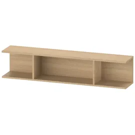Duravit Ketho.2 80x15x17cm, hor, 3 Fächer, eiche natur