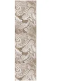 KADIMA DESIGN Läufer abstrakt Beige, 60 x 230 cm - OUSE Kadima Design