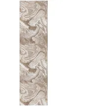 KADIMA DESIGN Läufer abstrakt Beige, 60 x 230 cm - OUSE Kadima Design
