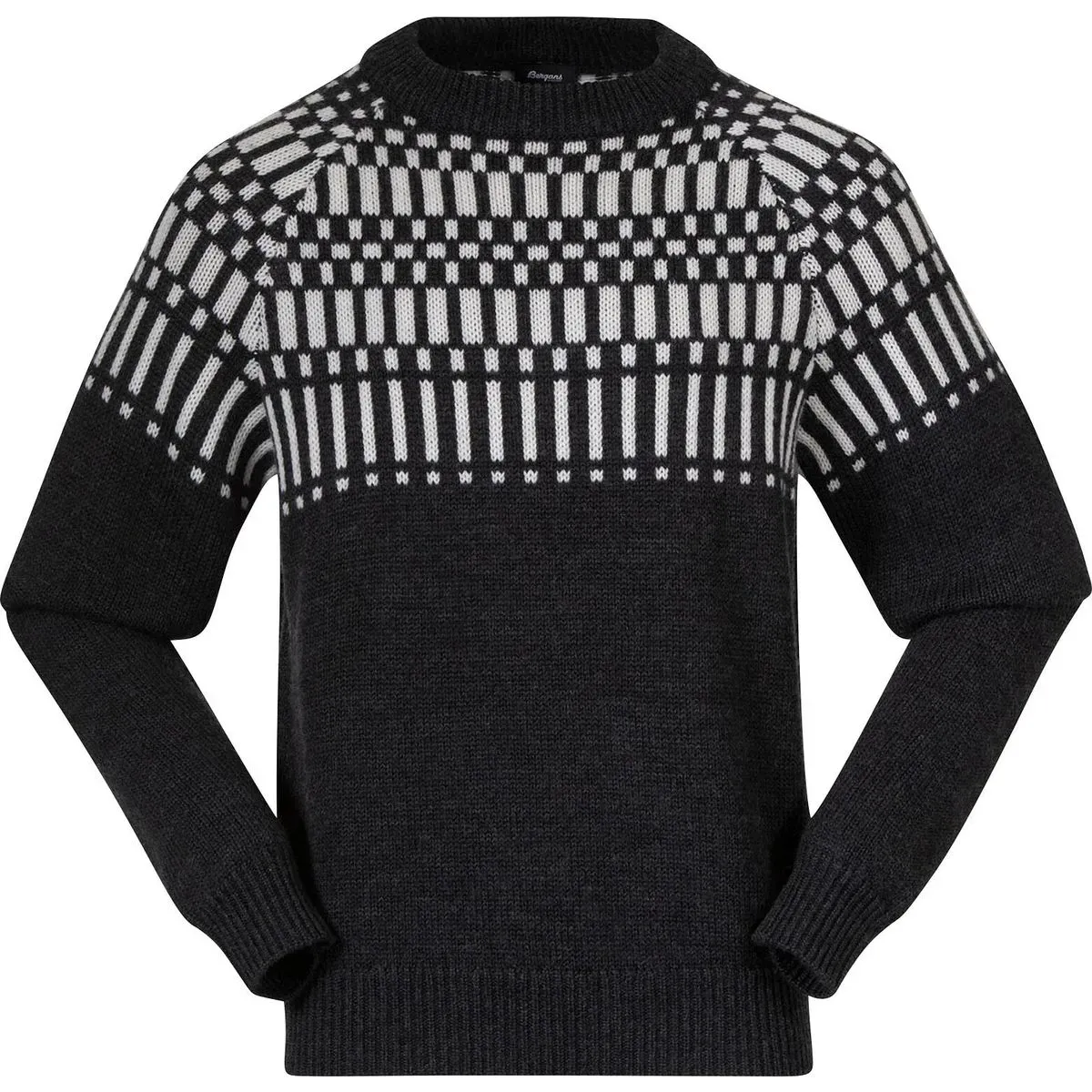 Bergans Nordmarka Merino Jumper Men dark shadow grey/aluminium (25390) L