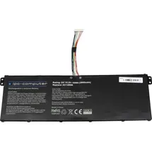 IPC-Computer Notebook-Akku AC14B8K 54Wh REPLACE 15.2V 3600 mAh Acer