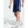 adidas Workout Essentials Base 3 Stripes Woven Shorts, Dark Blue ́ White - M