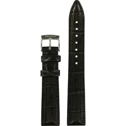 Tissot - Leder Pr 100 Auto Classic Lederband Braun 16/14mm. T600036975 - alligator-prägung,braun,rind