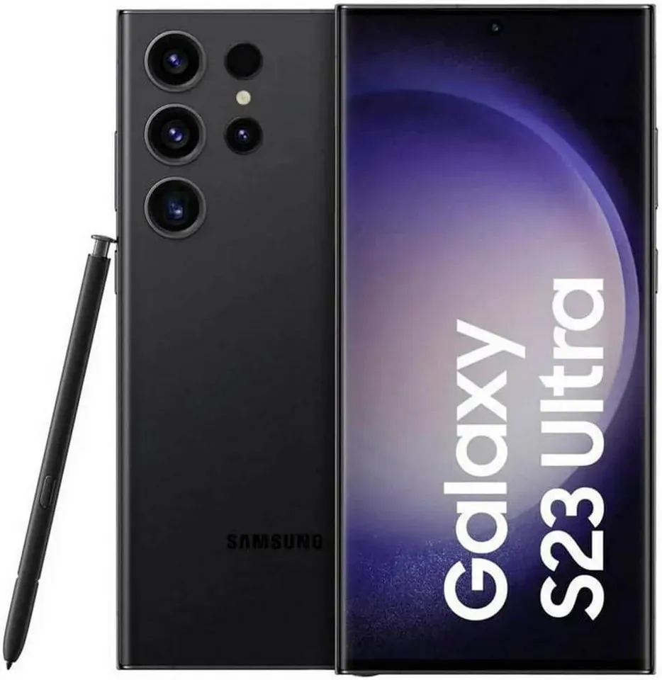 SAMSUNG® Galaxy S23 Ultra Smartphone (17,31 cm/6,8 Zoll, 256 GB Speicherplatz, 200 MP Kamera, AI-Funktionen, OLED-Display, 5000 mAh Akku, USB Typ-C) schwarz