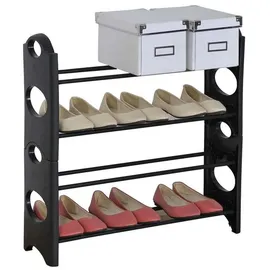 Hti-Living Lena 63 x 64 x 20 cm schwarz / schwarz