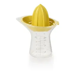 OXO Zitruspresse für Zitronen und Limetten, klein, Saftpresse zum entsaften von kleinen Mengen für den Back- und Kochbedarf, 1 Stück