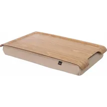 BOSIGN Mini Laptray Notebook Ständer, Beige, Braun