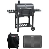 TAINO Hero XL Set mit Haube + Grillplatte Holzkohlegrill