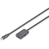 Digitus Aktives USB 3.2 Gen1 5G Verlängerungskabel USB-C - USB-C, 5m