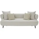 Sofa.de Megasofa Flachgewebe 3-Sitzer Weiß