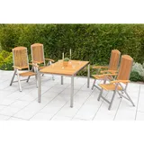 Merxx Keros Gartentisch  150 x 90 x 75 cm braun