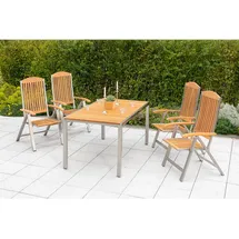 Merxx Keros Gartentisch  150 x 90 x 75 cm braun