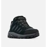 Columbia Damen RedmondTM IV Mid Waterproof Walking Shoe Black citron Haze, 43 EU