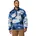 Helvetia II Printed Half Snap Fleece Blau XL
