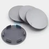 4 x YOU.S Nabenkappen Nabendeckel Felgendeckel 59,0-52,0 mm - silber