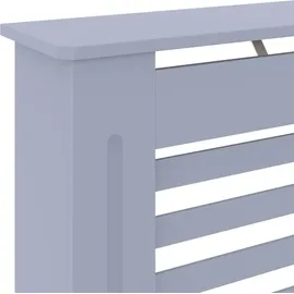 vidaXL MDF Heizkörperverkleidung Grau 78 cm
