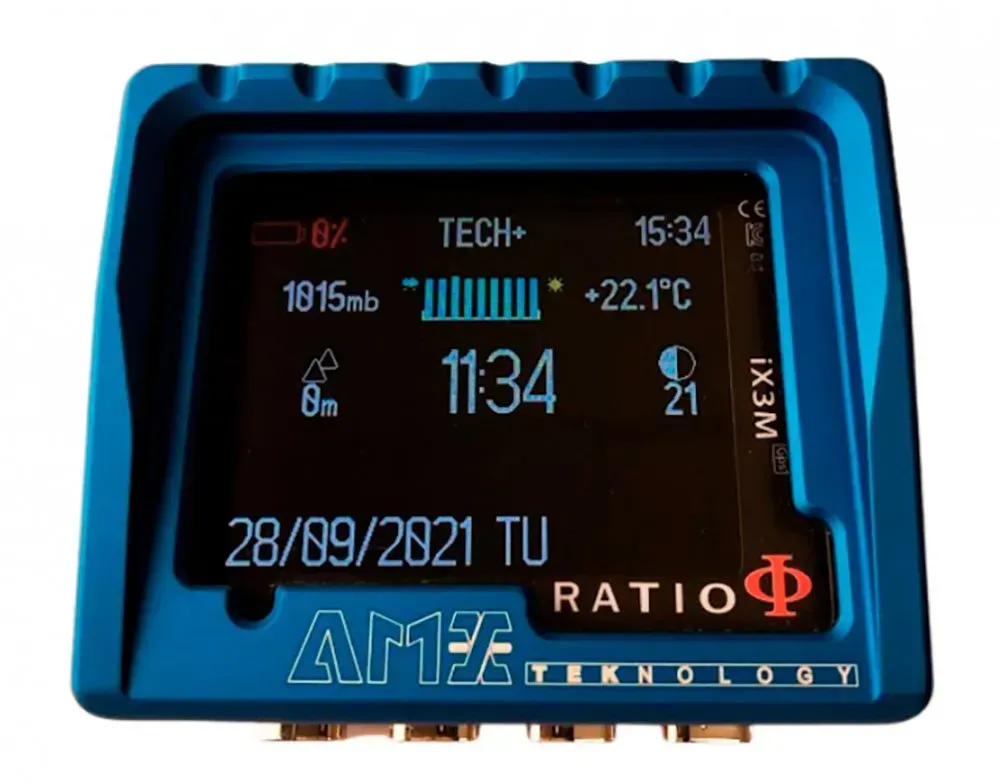 Amx Teknology Ratio Ixm3 V1 Tauchcomputer Schutz - Blue - One Size