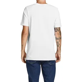 JACK & JONES Corp Logo 3 Pack Kurzarm-T-Shirt White / Pack 1 Black / 1 Navy Blazer / 1 White M