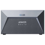 Anker Solaranlage Anker SOLIX Solar Bank E1600 Batteriespeicher Solarbank, 1600,00 W, (Anker Soparspeicher, 10-St., Schnelle 5-Minuten Einfach Installation), Speicher für Balkonkraftwerk Solar Powerbank 1,6kWh Akkukapazität grau