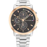 Tommy Hilfiger Multi Zifferblatt Quarz Uhr für Herren mit Edelstahl- oder Lederarmband