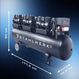 STAHLWERK Kompressor 280 L 8,70 kW 10 bar