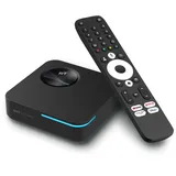 Streaming Box GX1 4K HDR10+ Google TV WLAN/WIFI LAN USB Android Player Netflix