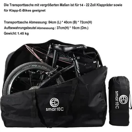 Smartec Tragetasche für 20 Zoll Falt-Räder schwarz
