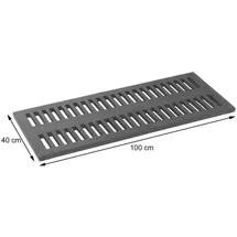 MCW Teak-Badematte MCW-M86 Braun 100 x 40 cm