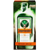 Jägermeister Minis Bigpack 35,0 % vol 20 ml, 60er Pack