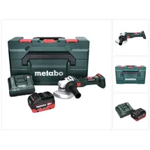 Metabo W 18 LT BL 11-125 inkl. 1x Akku 5,5 Ah + Ladegerät + metaBOX