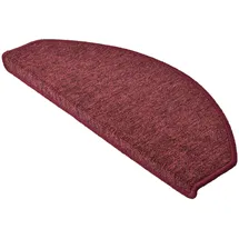 Beautissu Stufenmatte 28 x 65 cm Bordeaux