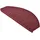 Beautissu Stufenmatte 28 x 65 cm Bordeaux