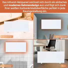 SHX SHXA700-WIFI Infrarotheizung weiß