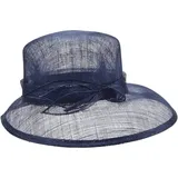 Seeberger Strohhut unifarben blau onesize