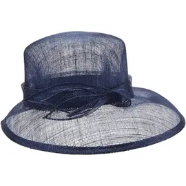 Seeberger Strohhut unifarben blau onesize