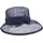 Seeberger Strohhut unifarben blau onesize