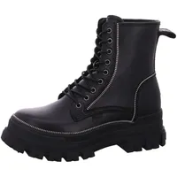 Buffalo ASPHA RLD ICE Damenschuhe Stiefel Schnürer Schwarz Freizeit, Schuhgröße:42 EU