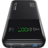 INIU Power Bank, 27000mAh 140W Power Bank Klein Aber Stark USB C Input & Output for Phone & Laptop, Externer Handyakkus für MacBook Pro Steam Deck iPhone 16 15 14 13 12 Pro Samsung S23 iPad etc