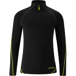 Funktionsshirt »Roger«, funktionaler Herren Midlayer für Outdoor Touren und Ausflüge, Gr. 54, pastellgelb, , 54623915-54