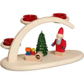 Seiffener Volkskunst eG Schwibbogen Weihnachtsmotiv 25 x 13 cm