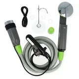 Camp 4 Campingdusche mit elektrischer Kanister-Akku-Pumpe